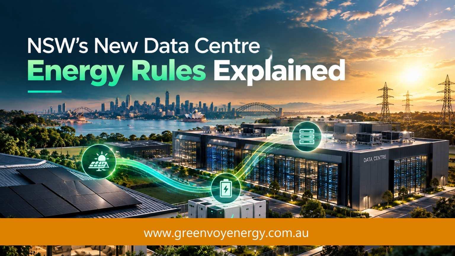 NSW’s New Data Centre Energy Rules Explained: What It Means for Sydney, Newcastle & Wollongong