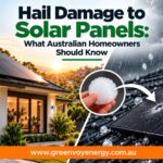 Hail Damage to Solar Panels : What Australian Homeowners Should Know